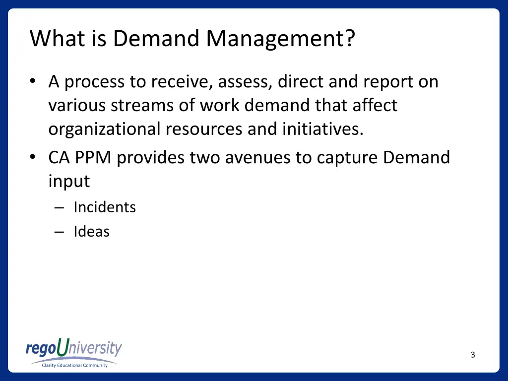 what is demand management