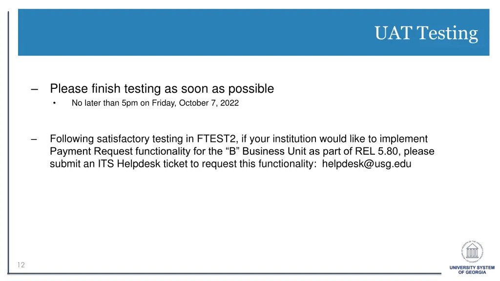 uat testing 2