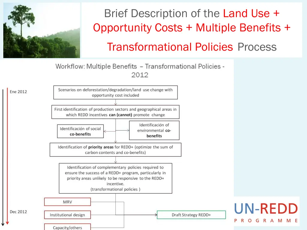 brief description of the land use opportunity