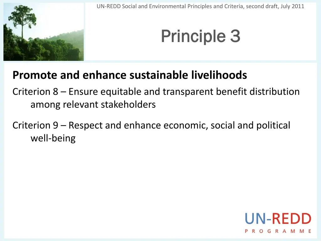 un redd social and environmental principles 2