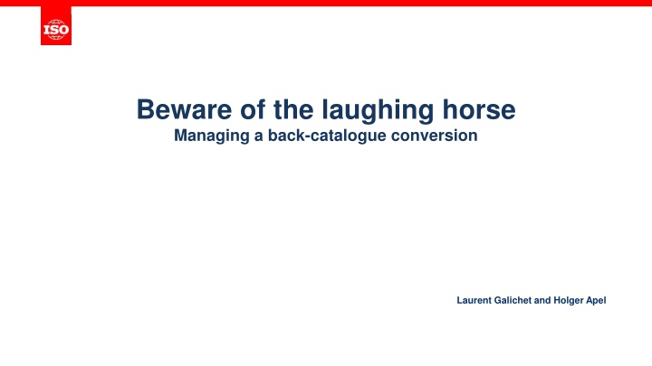beware of the laughing horse managing a back