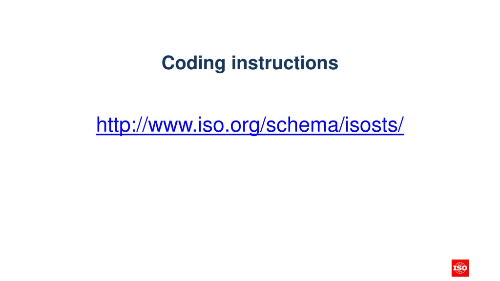 coding instructions