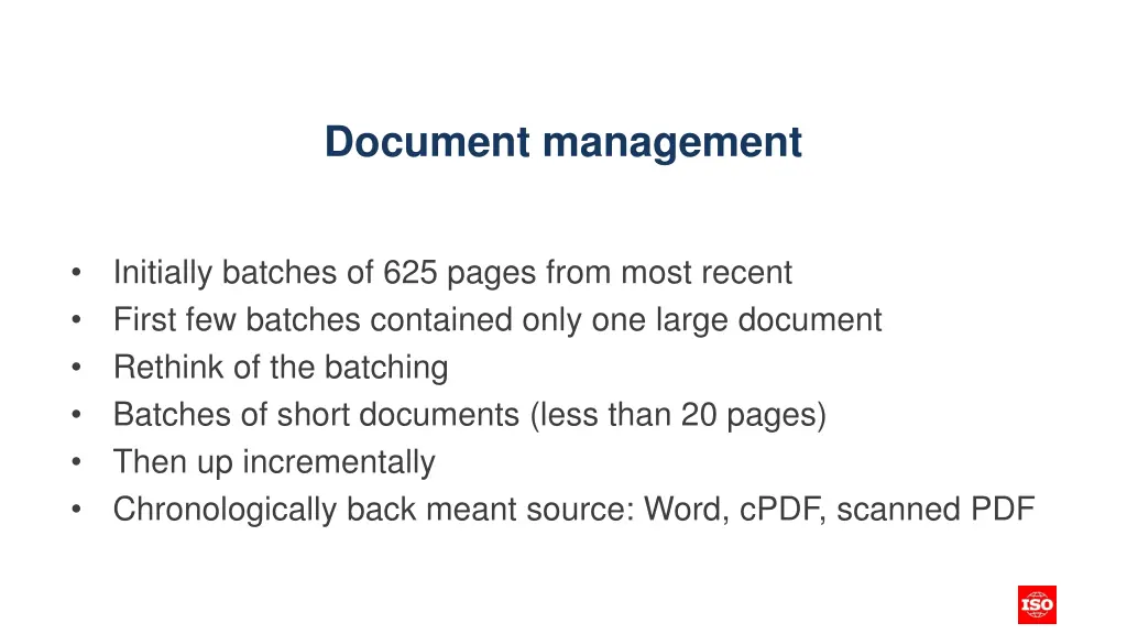 document management