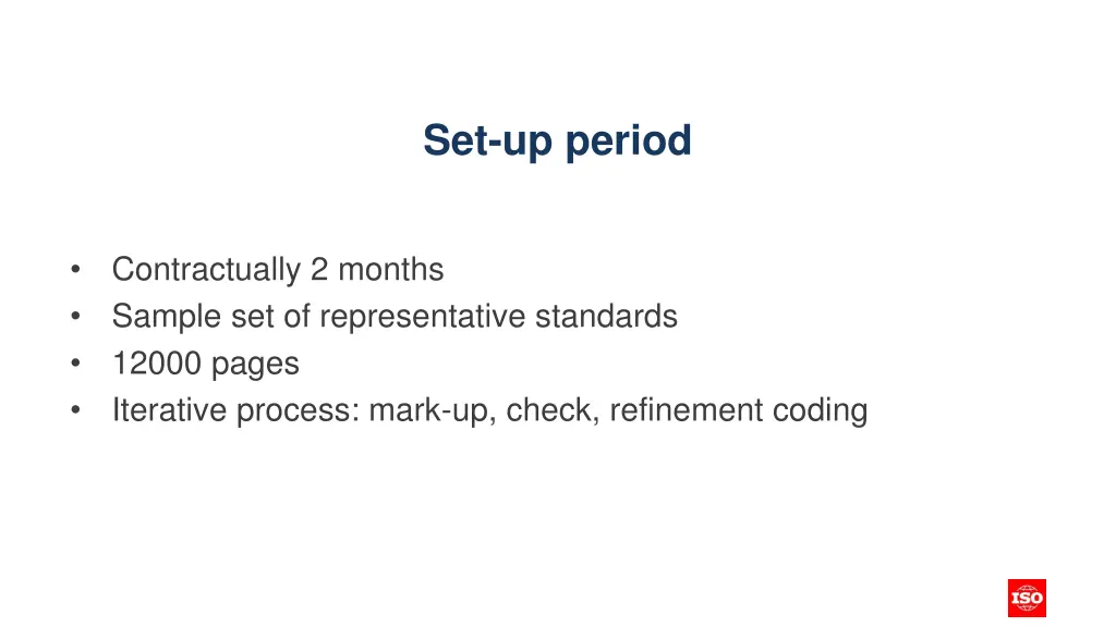 set up period