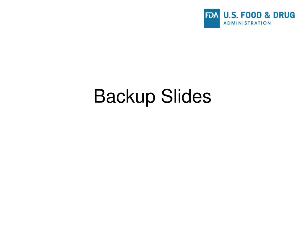 backup slides
