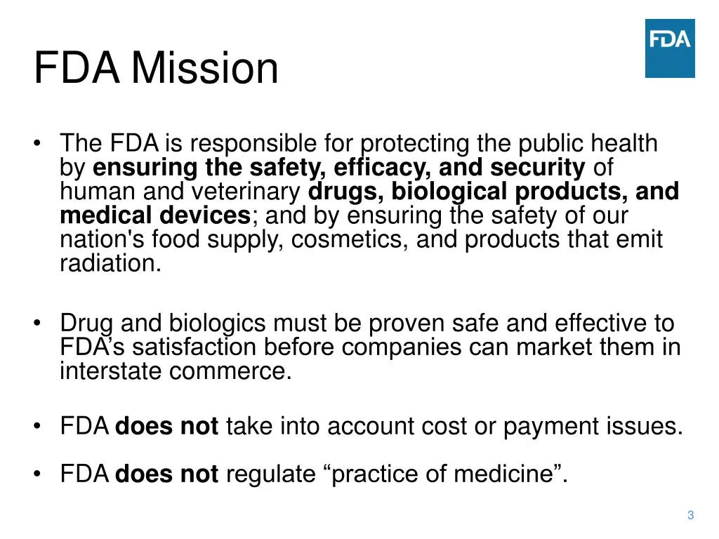 fda mission
