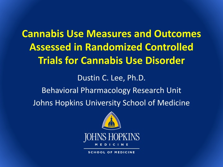 cannabis use measures and outcomes assessed