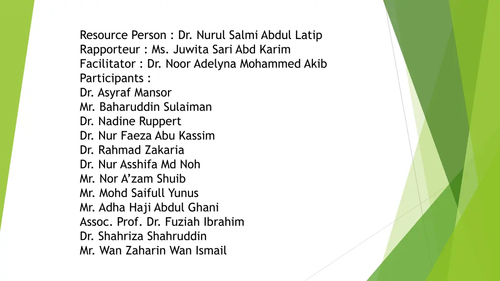 resource person dr nurul salmi abdul latip