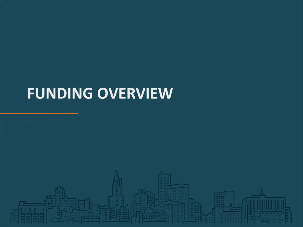 funding overview