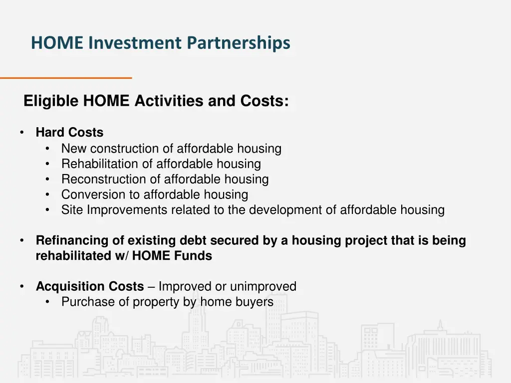 home investment partnerships