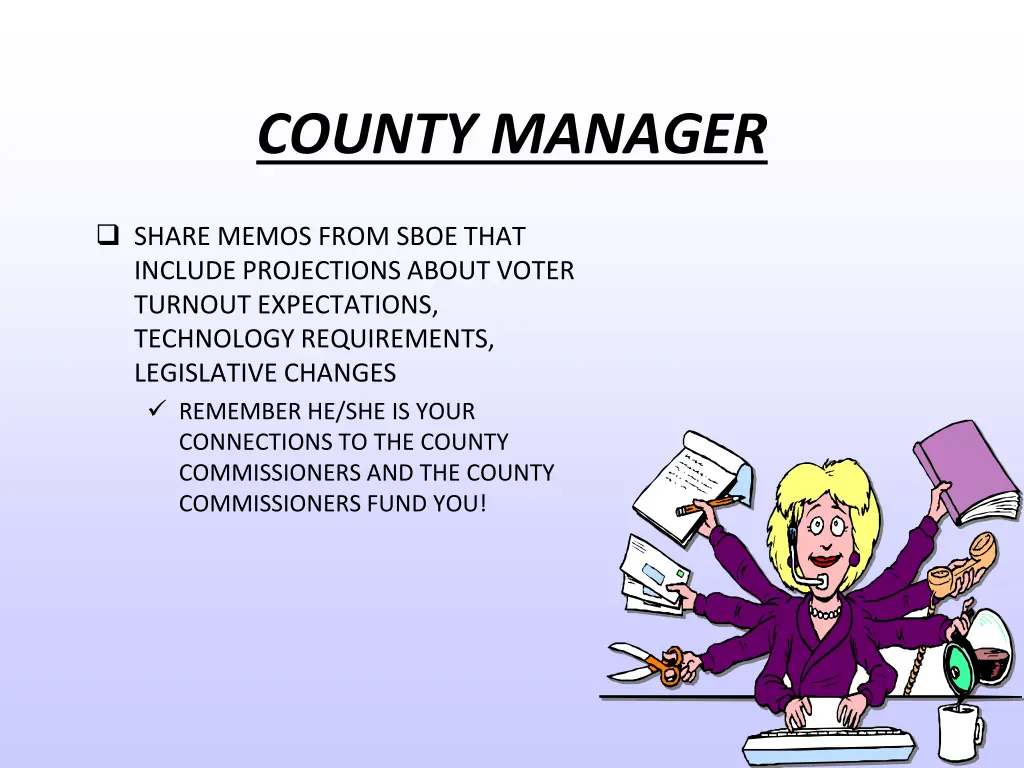county manager