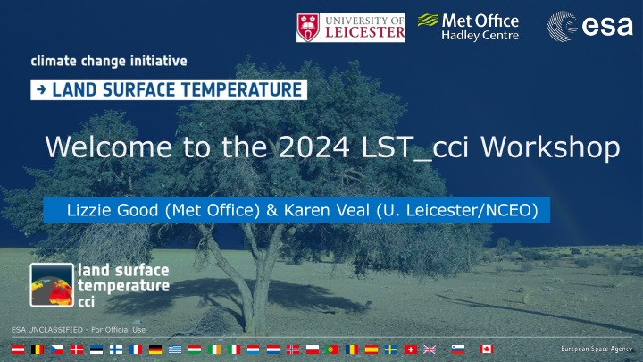 welcome to the 2024 lst cci workshop