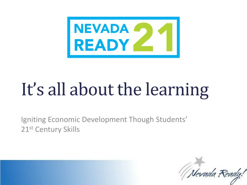 it s all about the learning 2