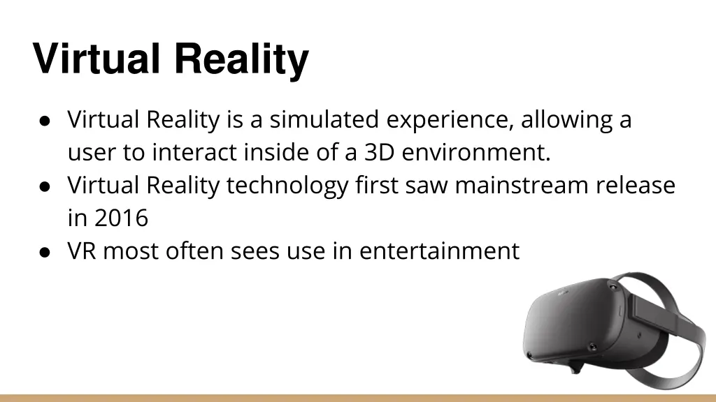 virtual reality