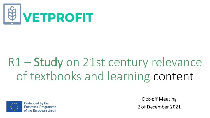r1 study study on 21st century relevance