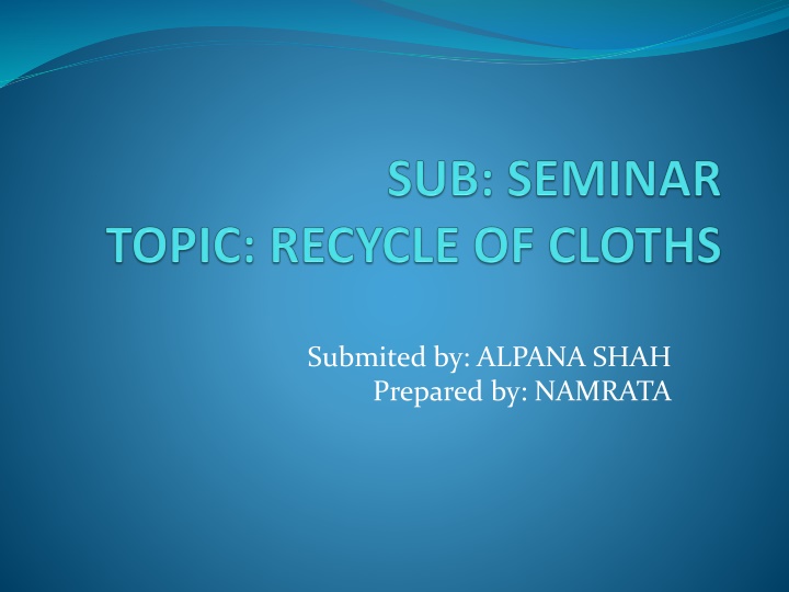 submited by alpana shah prepared by namrata