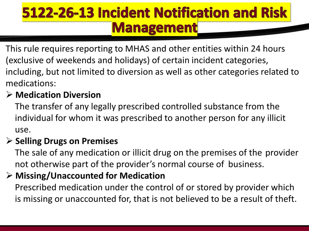 5122 26 13 incident notification and risk