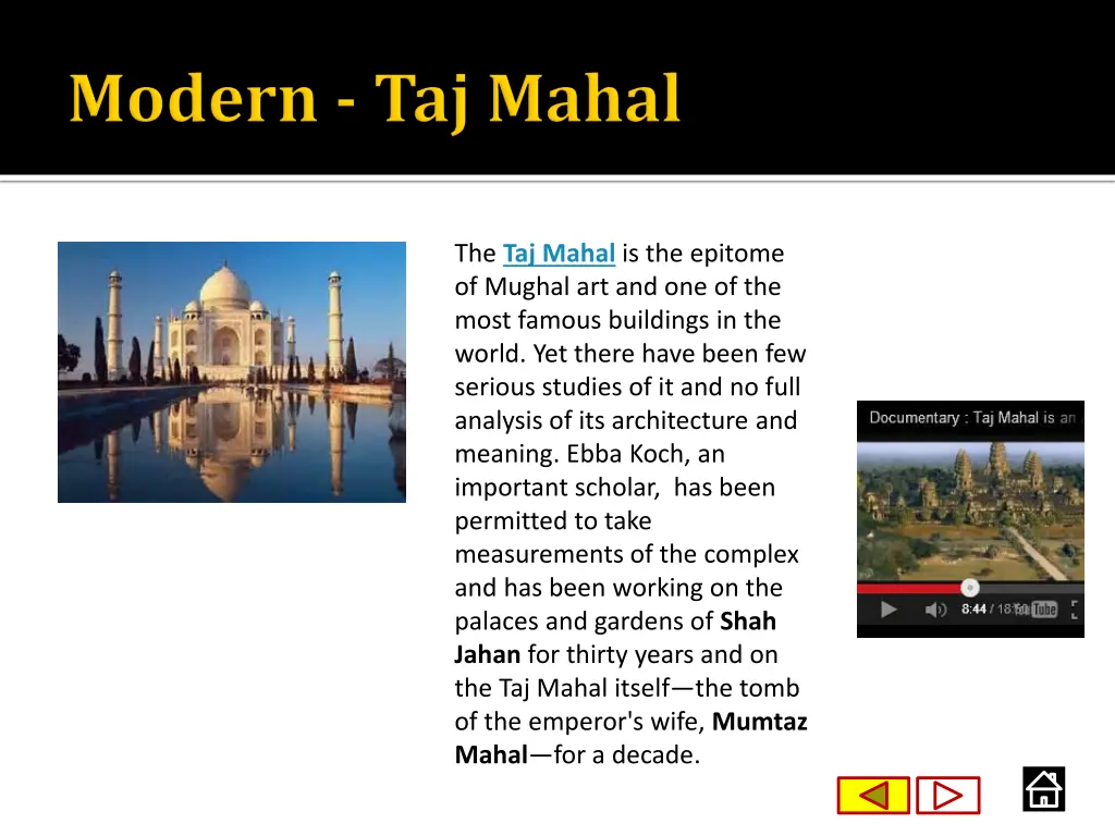 the taj mahal is the epitome of mughal