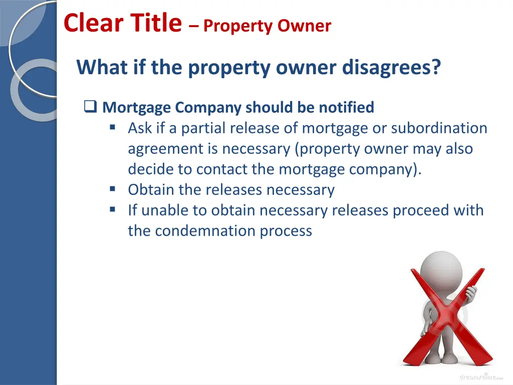 clear title property owner