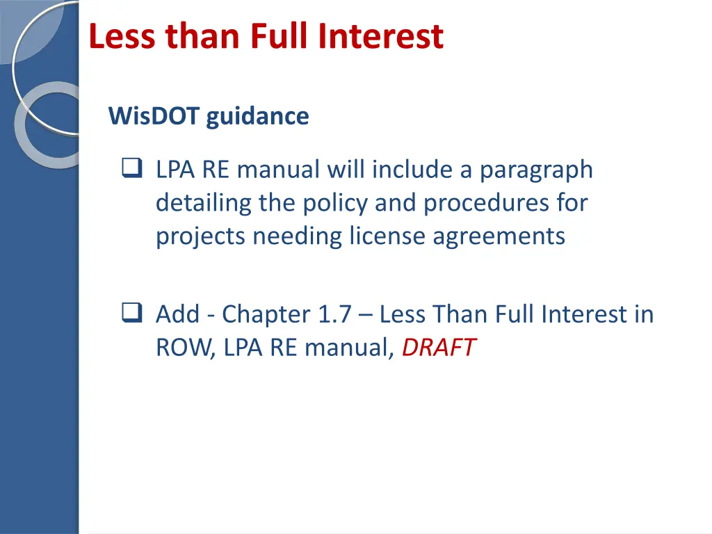 less than full interest 2