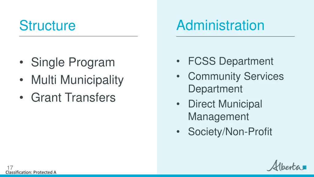 administration