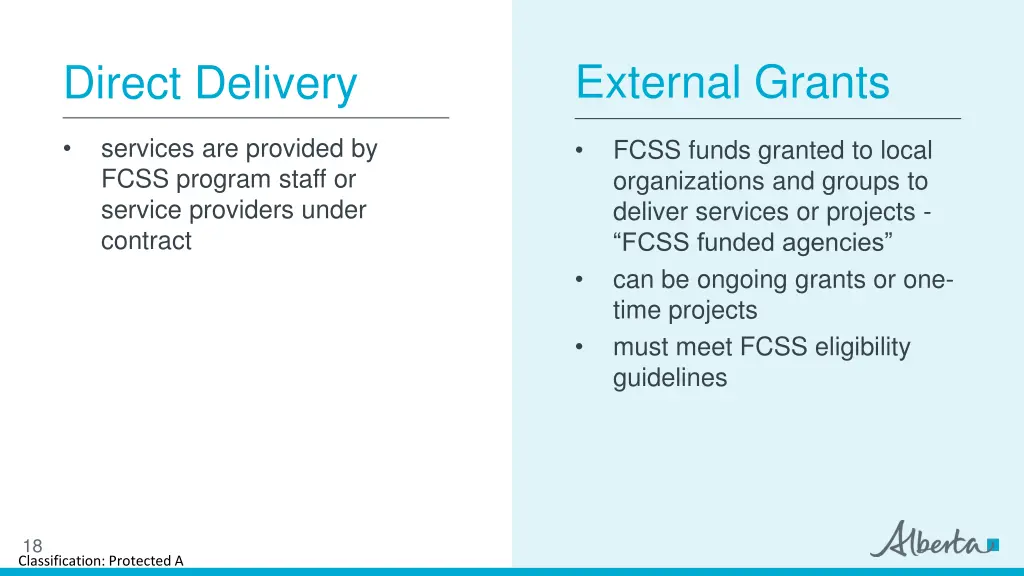 external grants