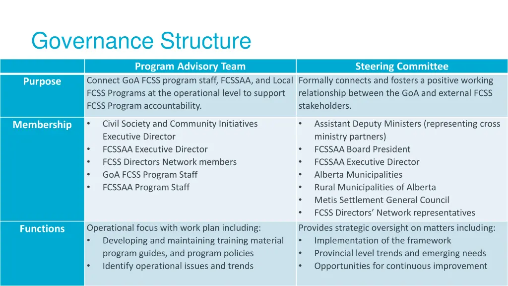 governance structure 1