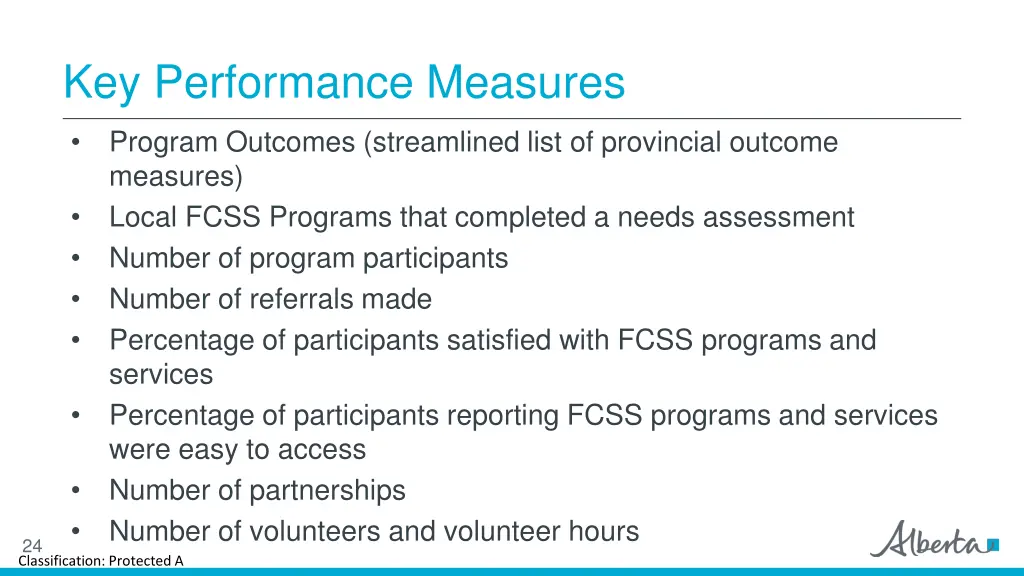 key performance measures