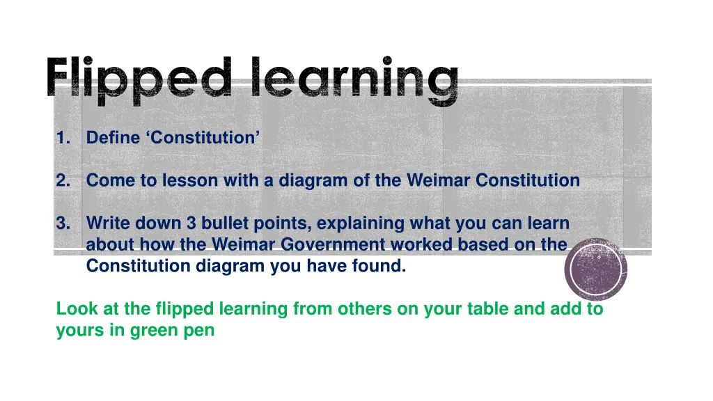 flipped learning