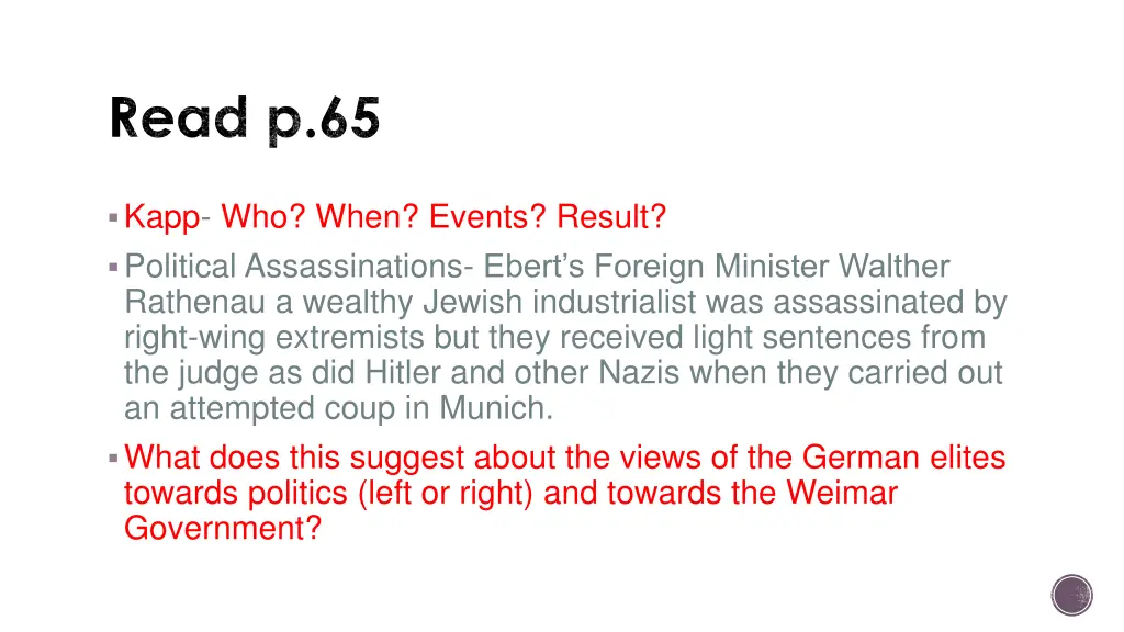 read p 65