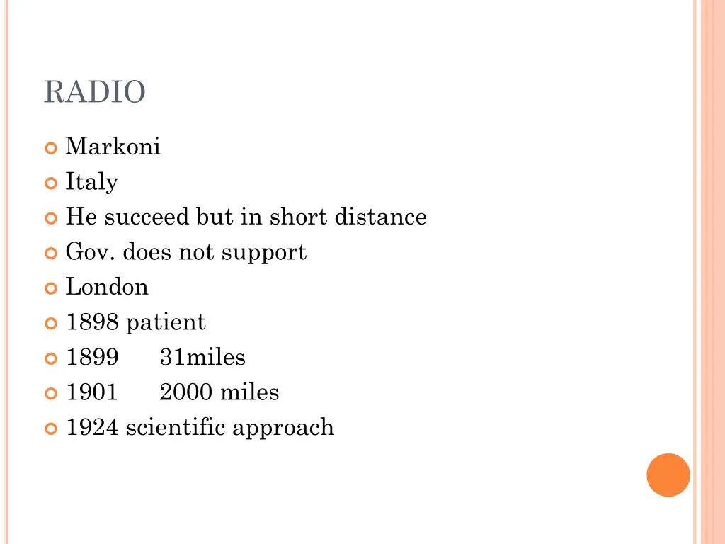 radio