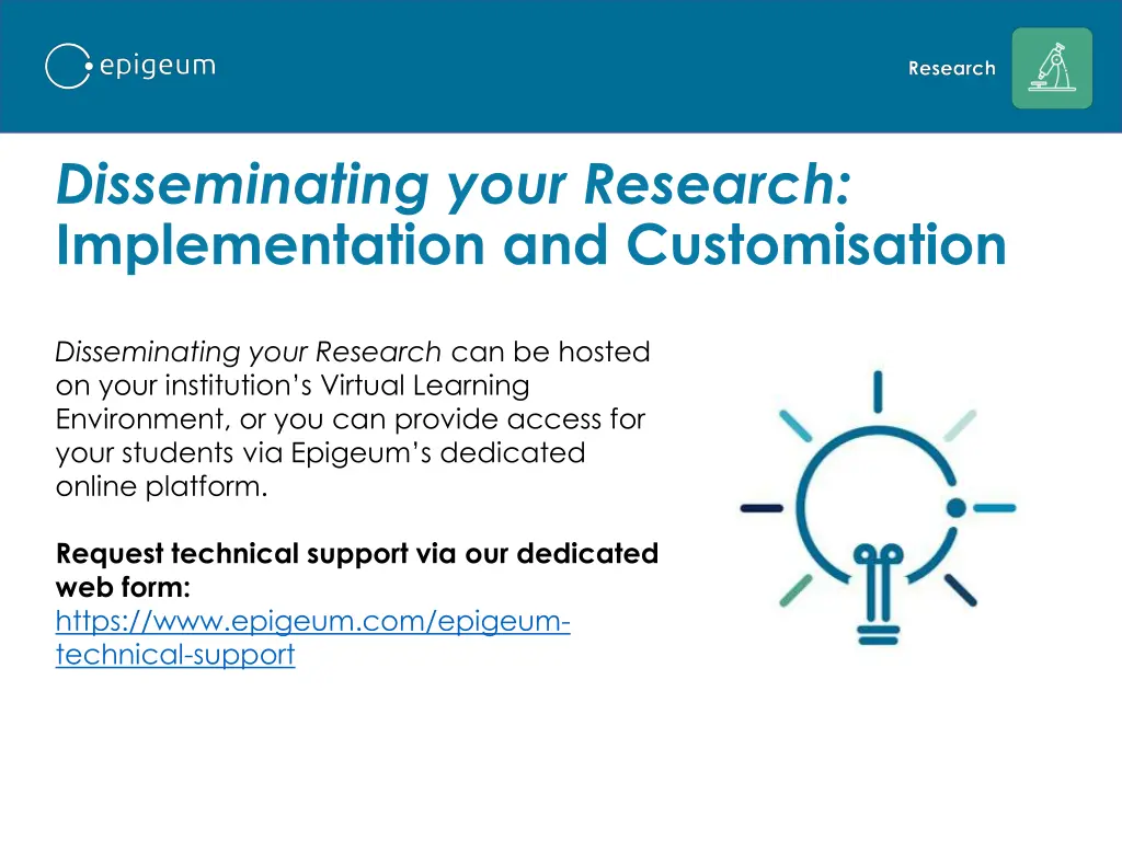 disseminating your research implementation