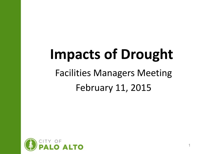 impacts of drought