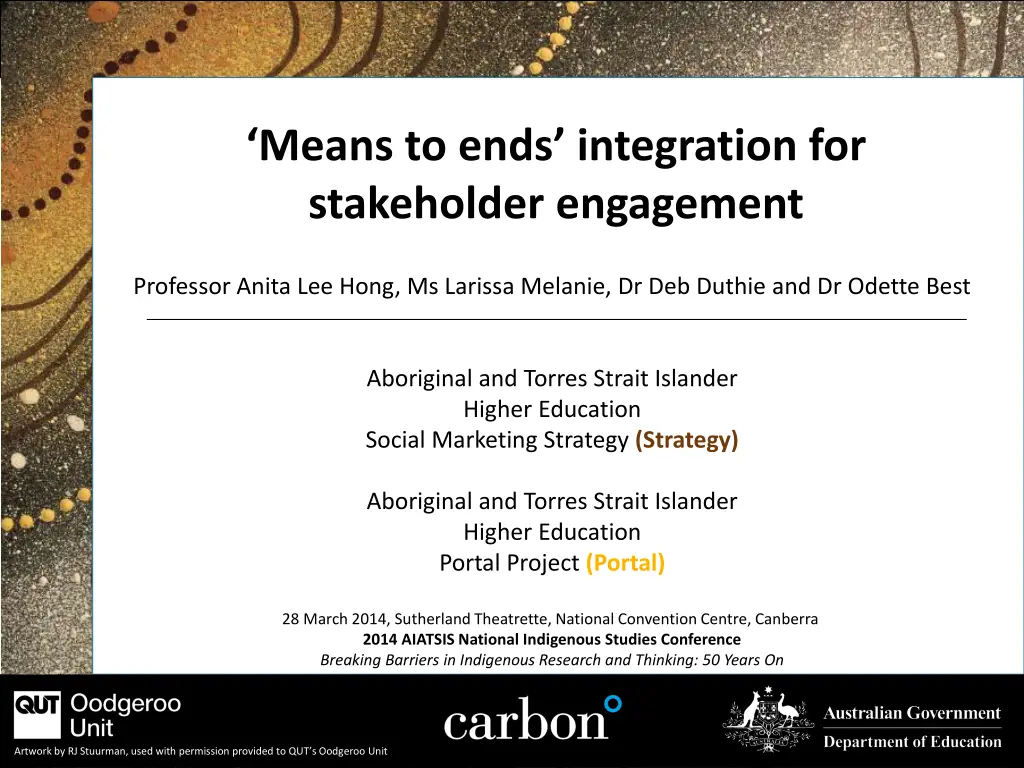means to ends integration for stakeholder