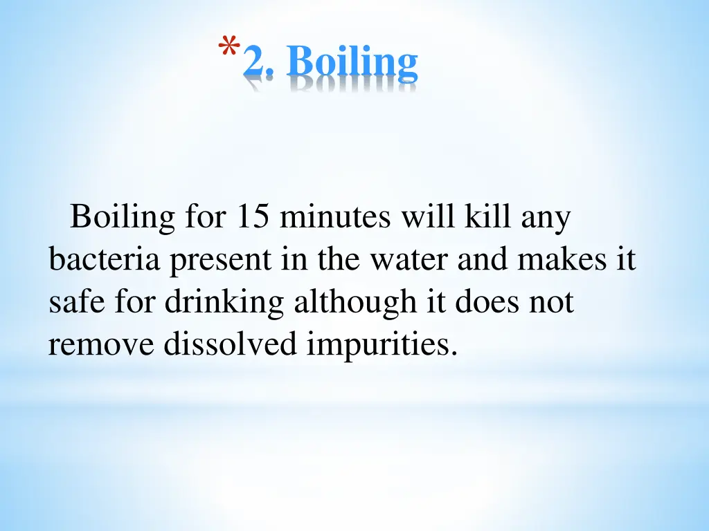 2 boiling