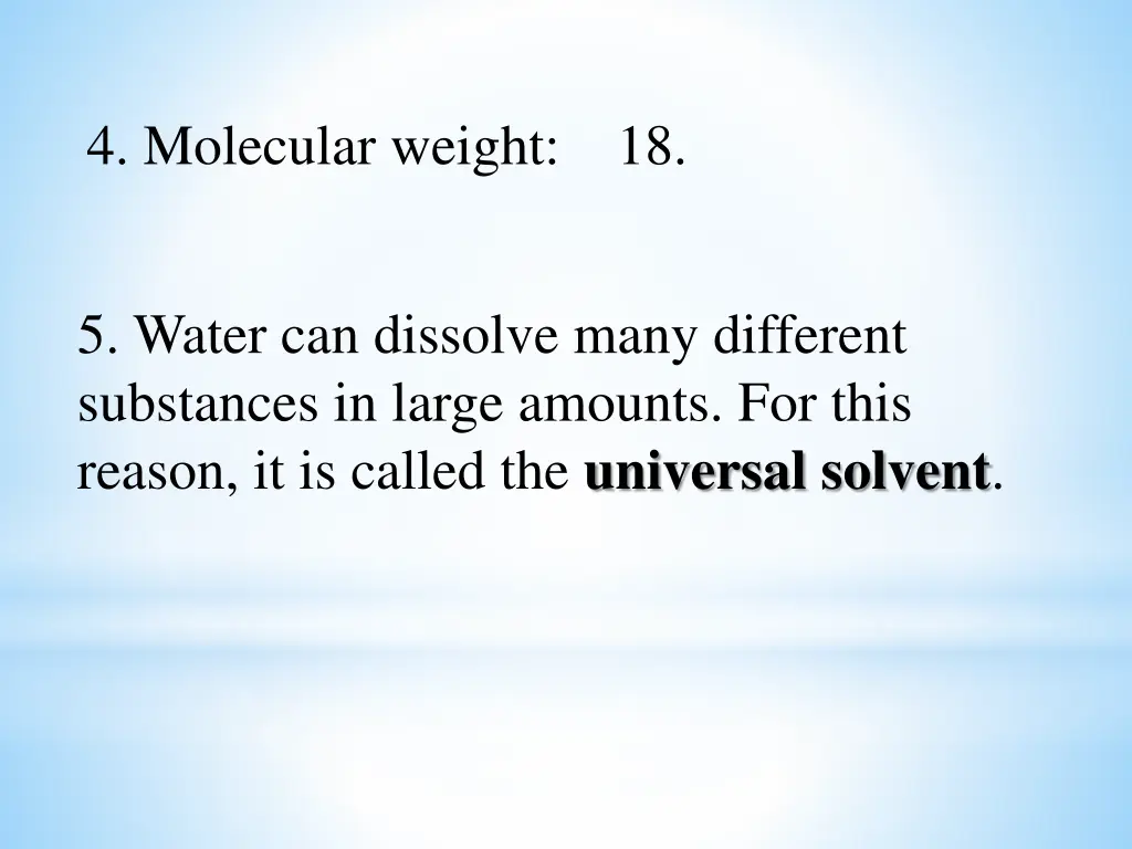 4 molecular weight 18