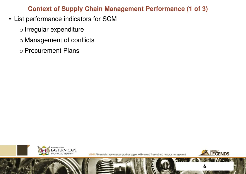 context of supply chain management performance 2