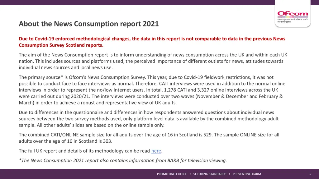 about the news consumption report 2021