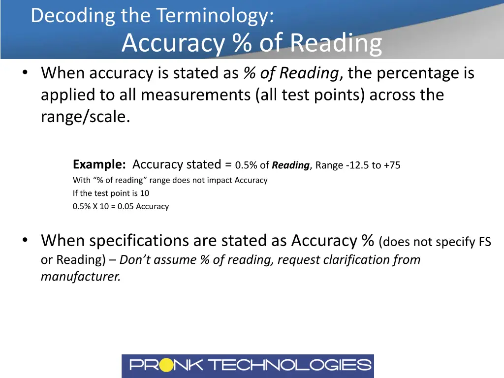 decoding the terminology accuracy of reading