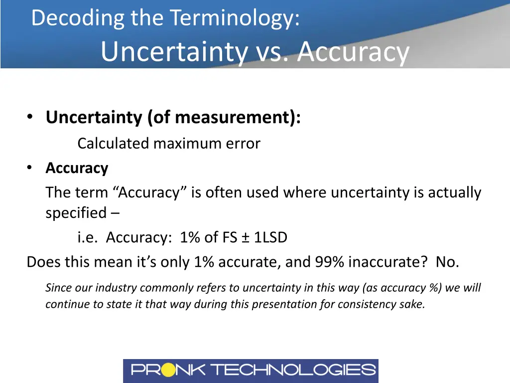 decoding the terminology uncertainty vs accuracy