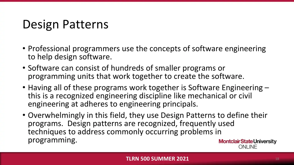 design patterns
