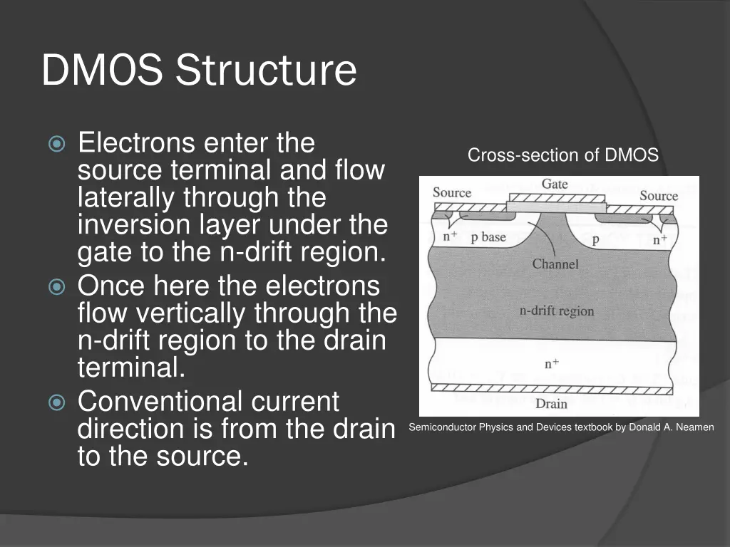 dmos structure 1