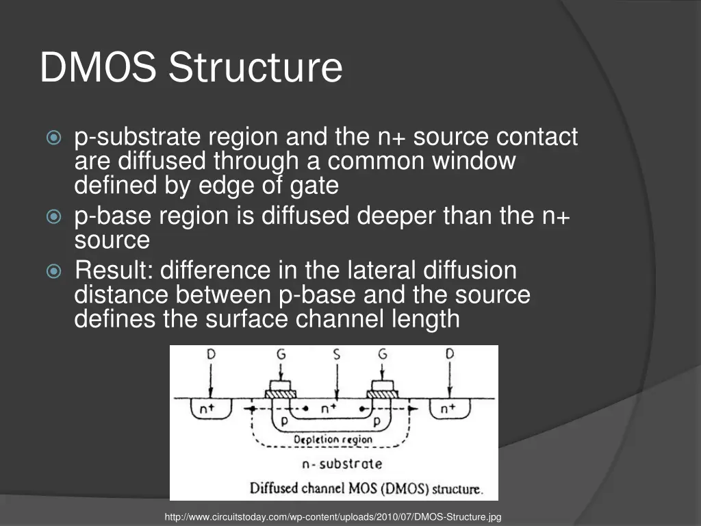dmos structure