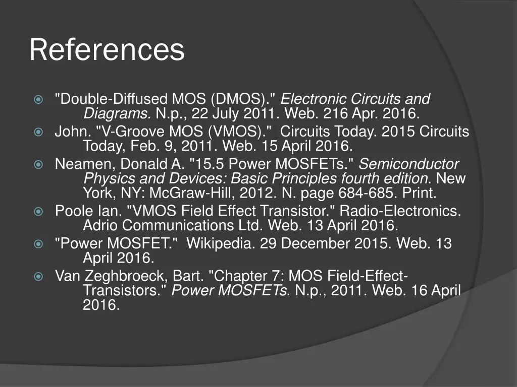 references