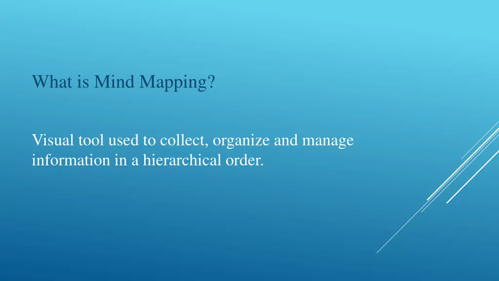 what is mind mapping