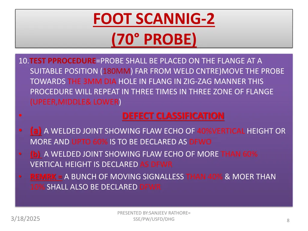 foot scannig 2 70 probe