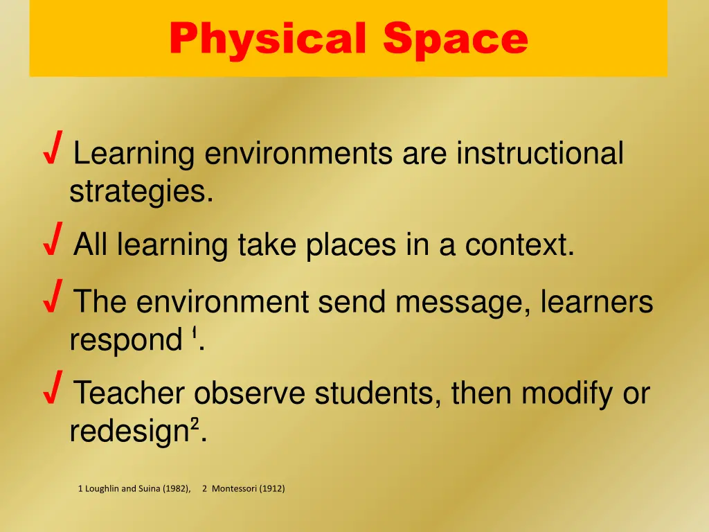 physical space