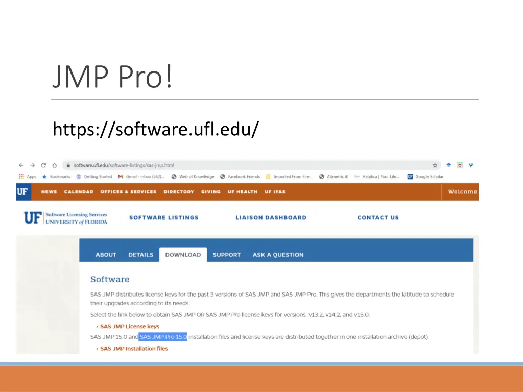 jmp pro