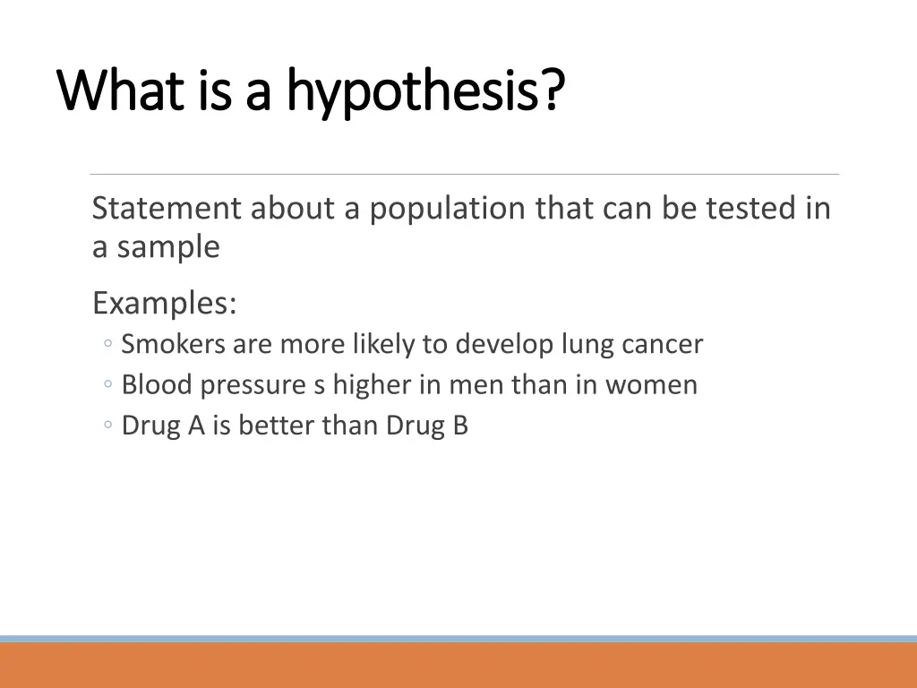 what is what is a a hypothesis hypothesis