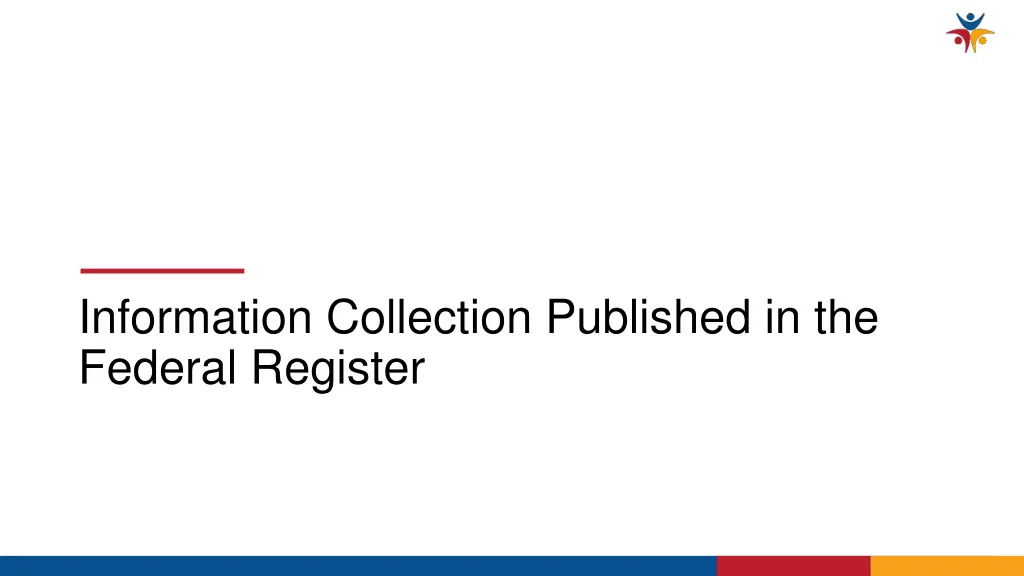 information collection published in the federal